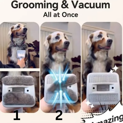 7-in-1 Pet Grooming Vacuum with Clipper & Nail Grinder