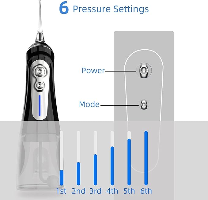 6-Modes Cordless Water Flosser