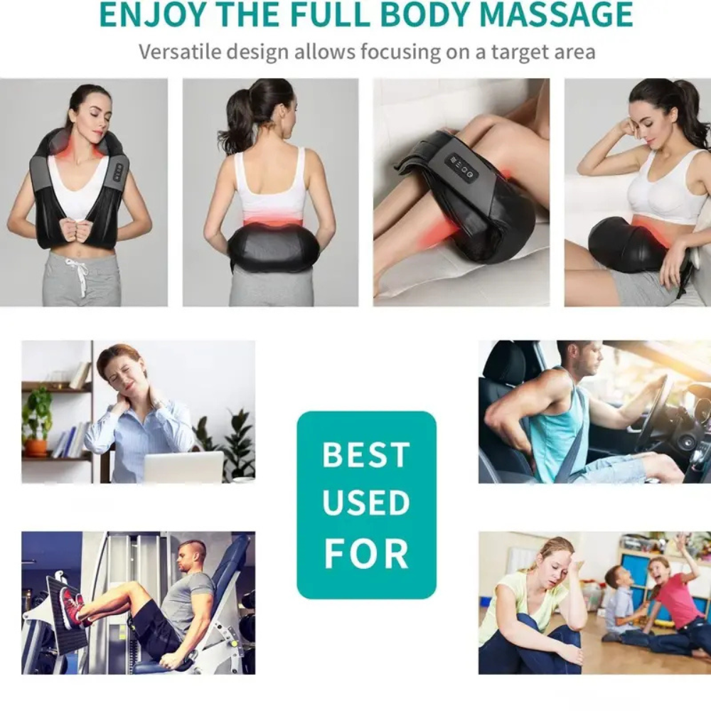 Shiatsu Neck Shoulder Back Massager