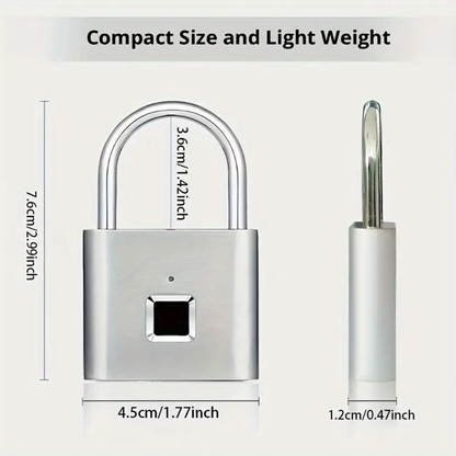 Mini Smart Fingerprint Padlock