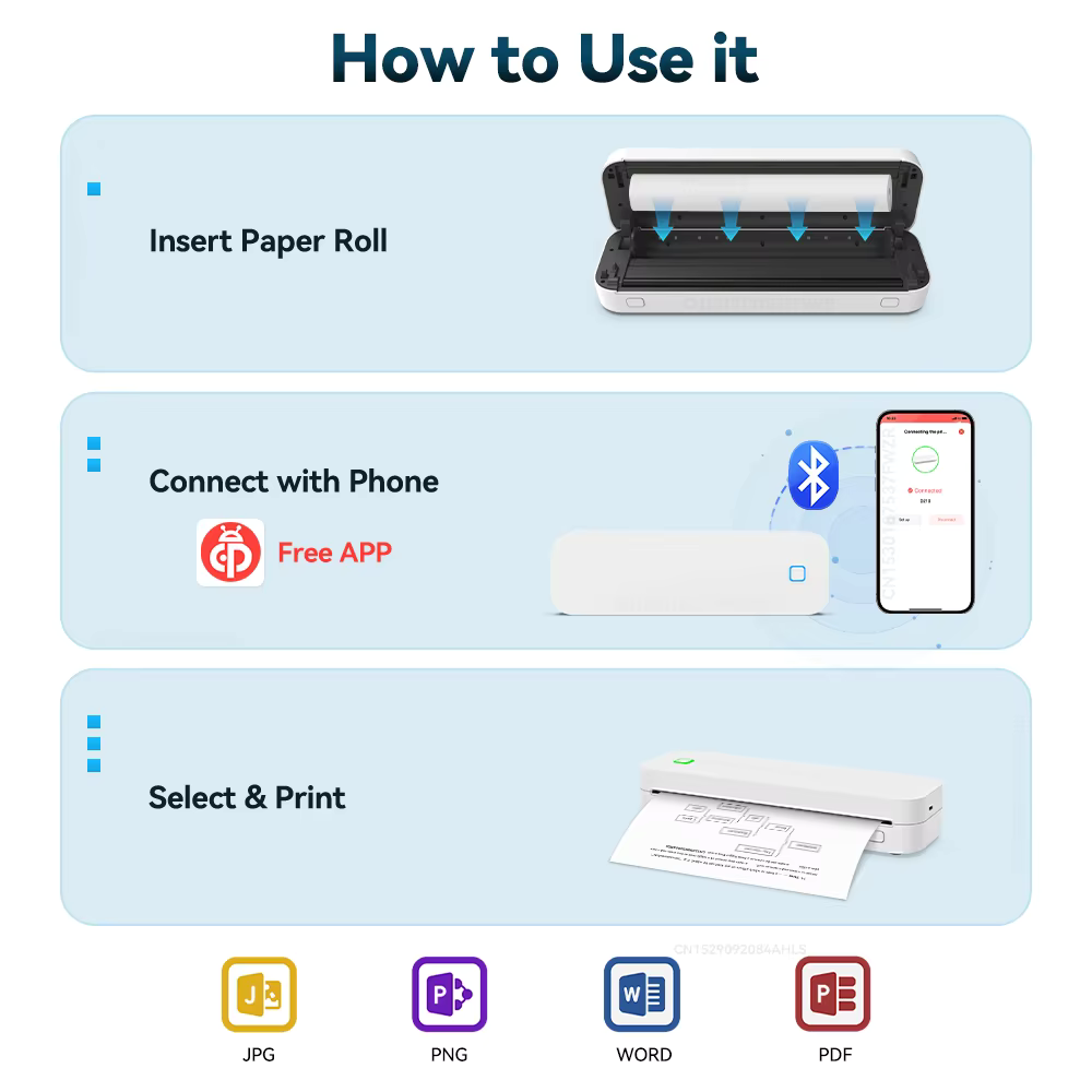 Portable Wireless Printer