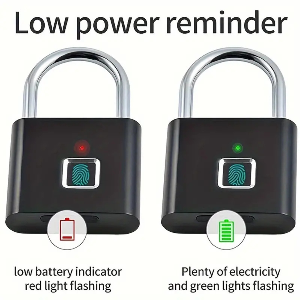 Mini Smart Fingerprint Padlock