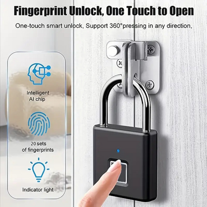 Mini Smart Fingerprint Padlock